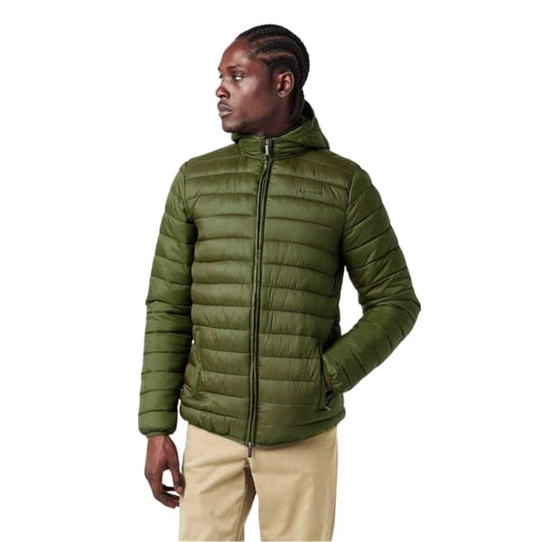 Aquascutum Herr Logotyp Pufferjacka