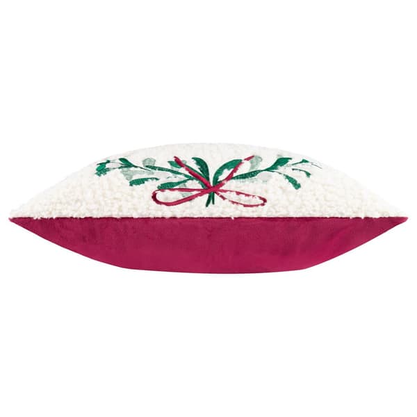 Furn Broderat Julkuddfodral med Mistel
