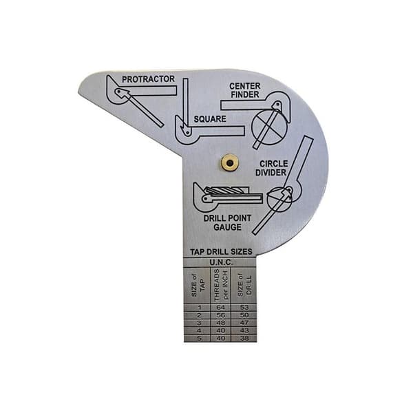 Faithfull Multi Purpose Angle Protractor 100mm (4in)