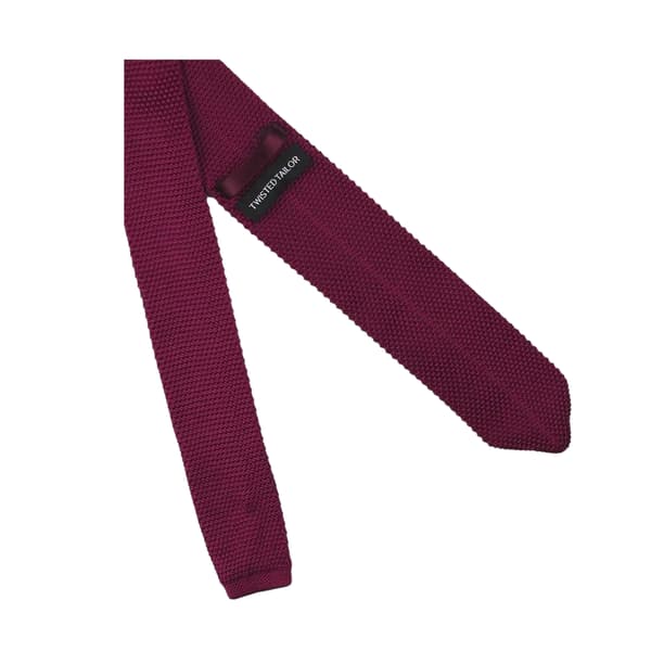 Twisted Tailor Jagger Knitted Polyester Tie
