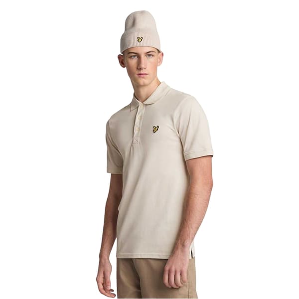 Lyle & Scott Kortärmad Pikétröja för Herr