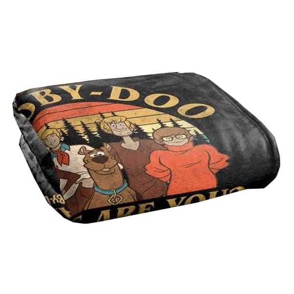 Scooby Doo Mountain Scene Soft Touch Blanket