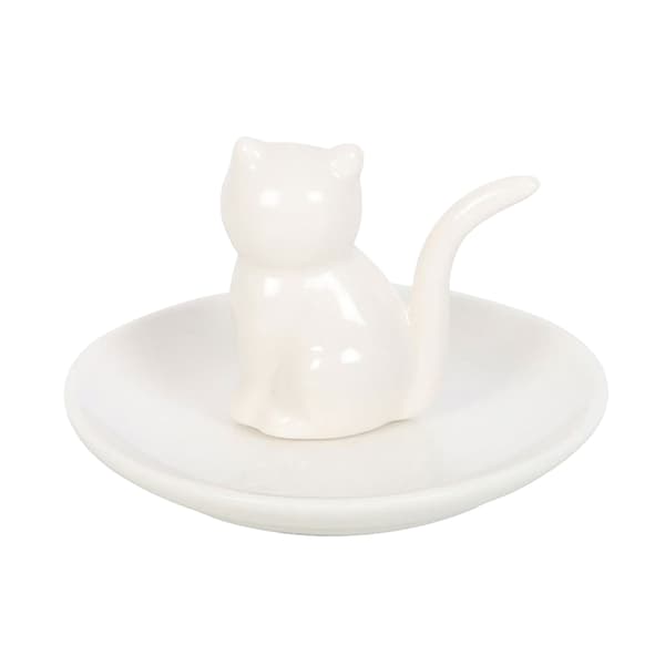 Something Different Smiling Cat Trinket Dish