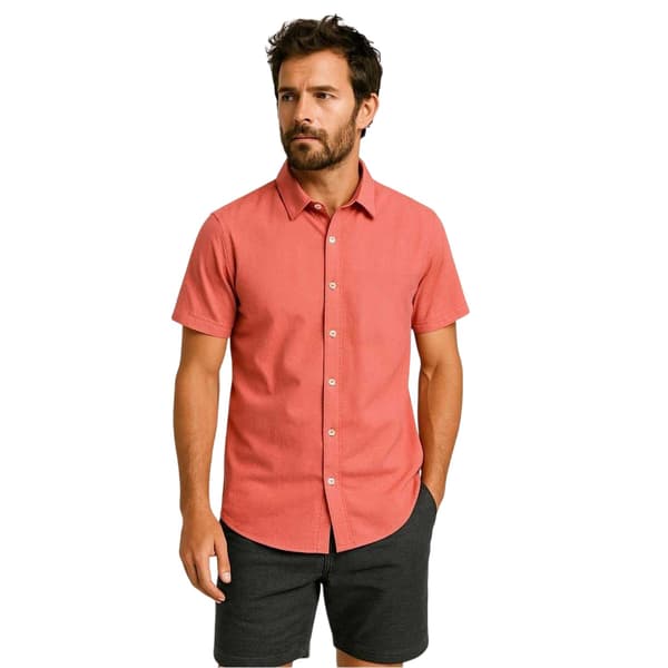 Roamers Mens Plain Collared Shirt