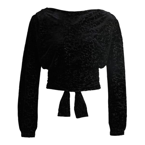 Boss Womens/Ladies Edevory Devore Wrap Top