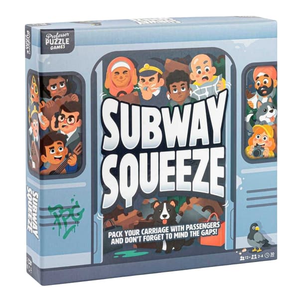 Professor Puzzle Subway Squeez Board Game