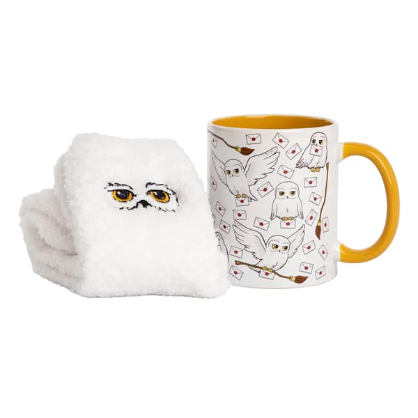 Harry Potter Dam/Dam Hedwig Mugg och Strumpset