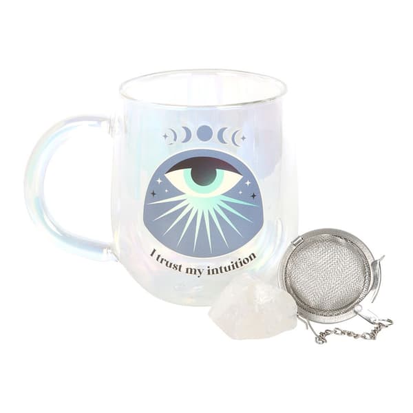 Something Different Intuition Kristall Dubbelväggig 250 ml Mugg & Tesil
