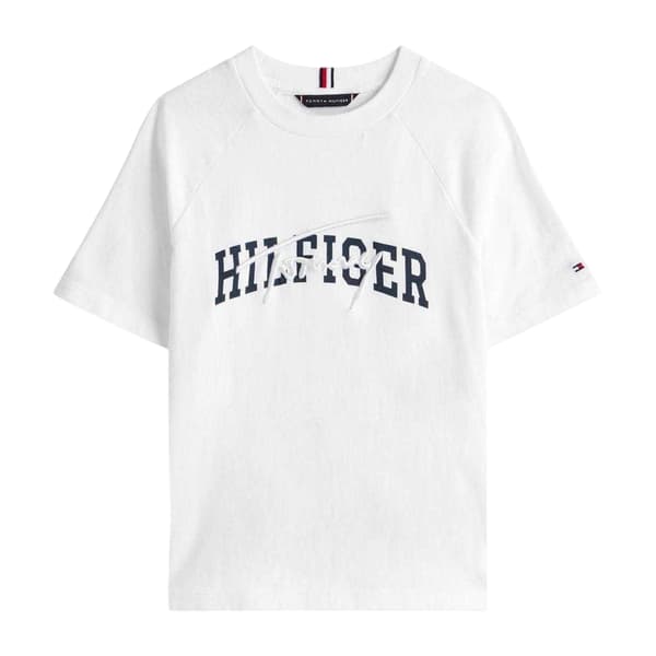 Tommy Hilfiger Lasten Script Raglan T-paita
