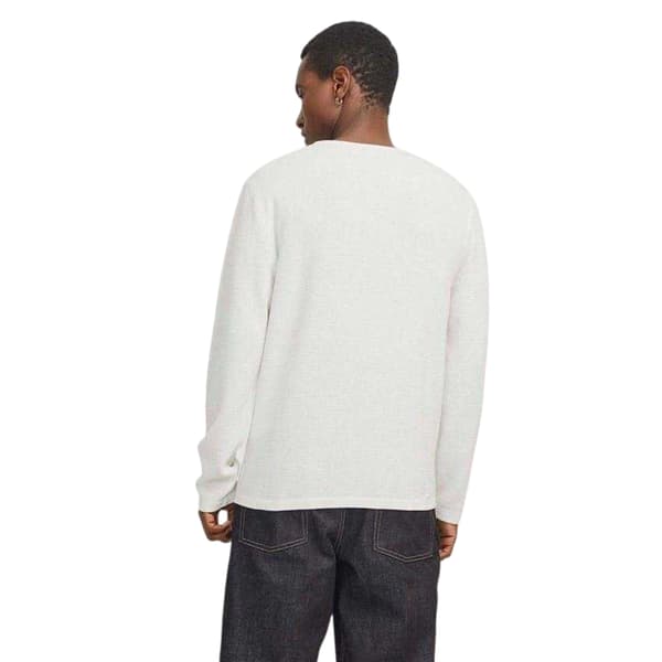 Jack And Jones Mens Flat Knit Crew Neck Pullover