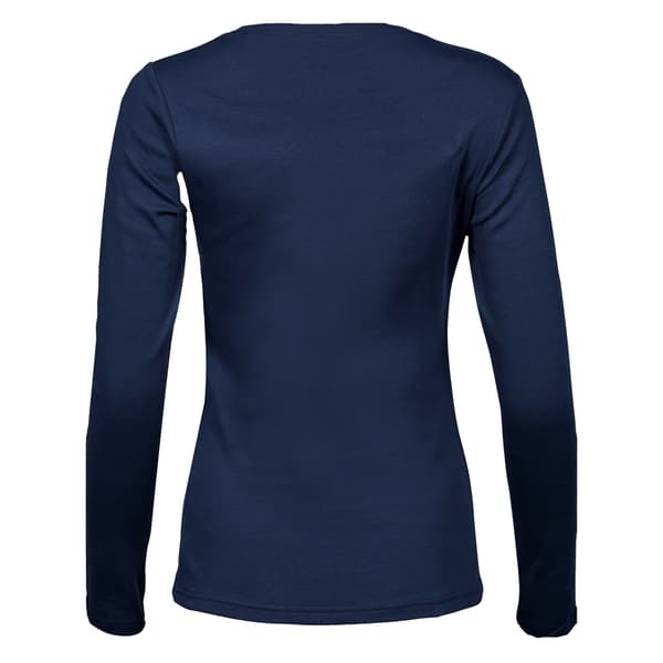 Tee Jays Dam Interlock Långärmad T-shirt