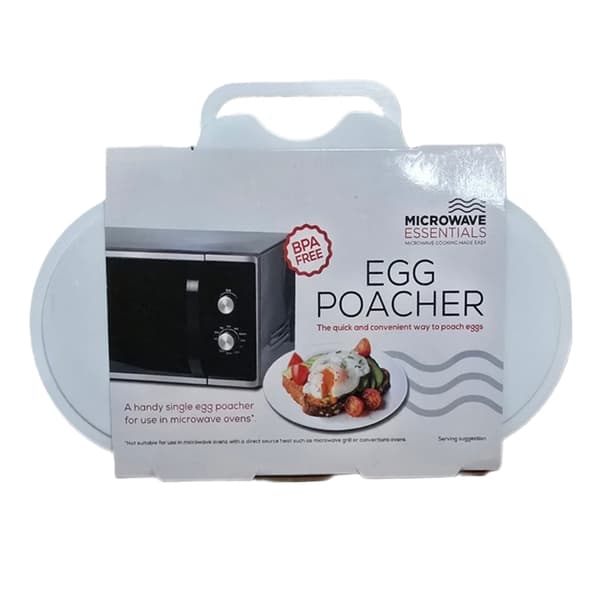 Microwave Essentials 2 Cups Egg Poacher