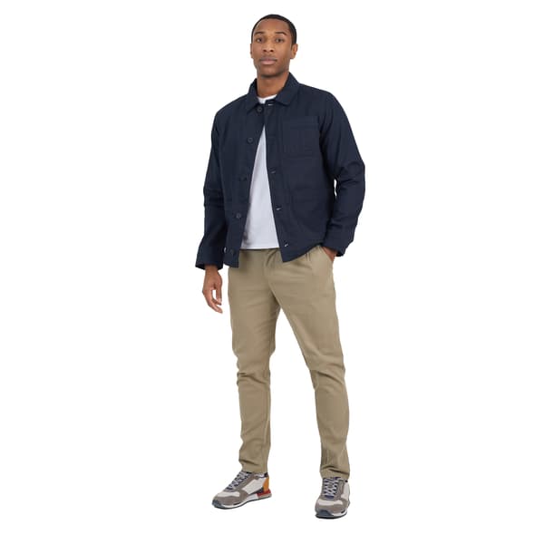Brave Soul Mens Gloucester Borg Lined Button Through Shacket
