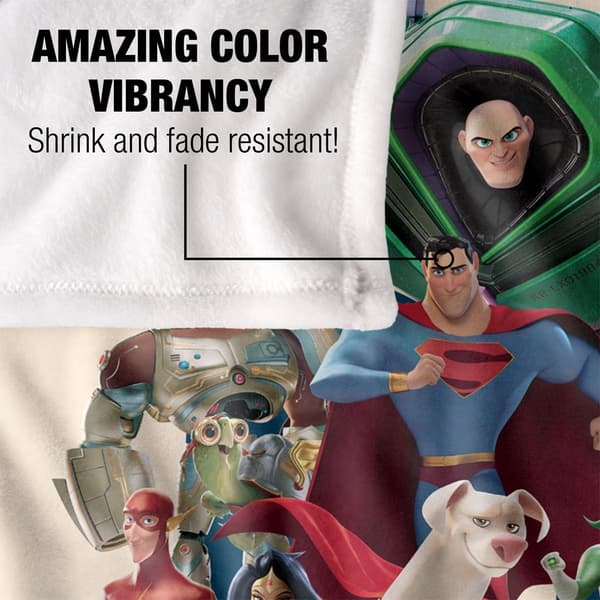 DC Comics League Of Super Pets Super  Powered Pack Blanket