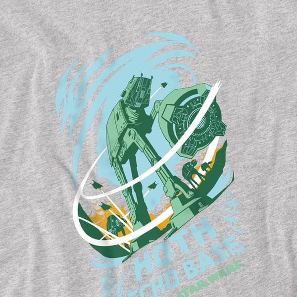 Star Wars Lasten Echo Base Attack -collegepaita