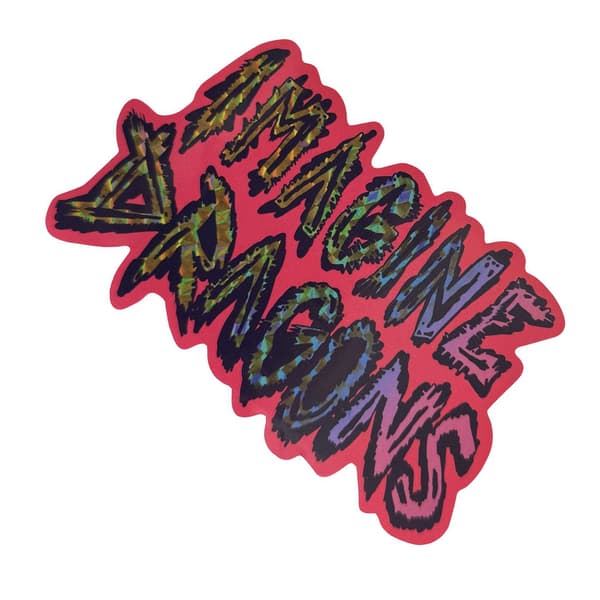 Imagine Dragons Rainbow Logo Sticker