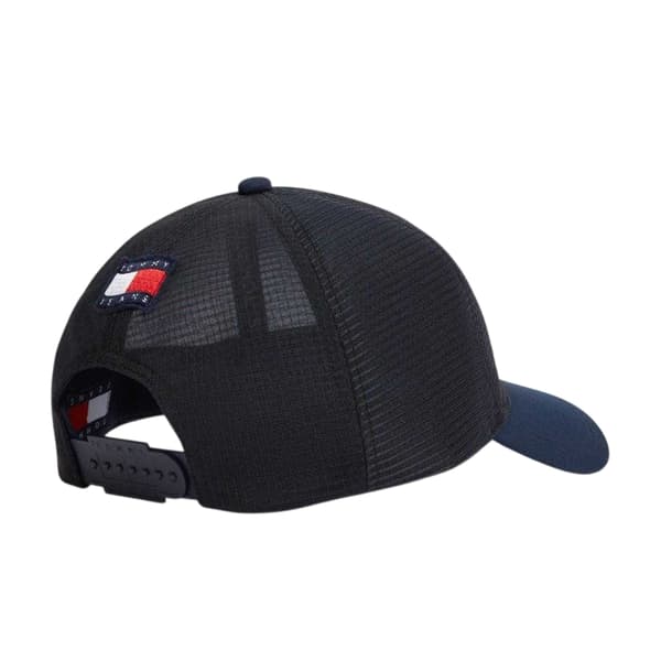 Tommy Hilfiger Herr Broderad Logotyp Truckerkeps