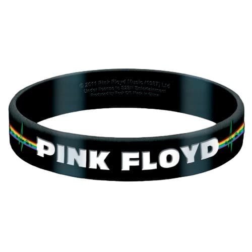 Pink Floyd Pulse Gummi Logotyp Armband