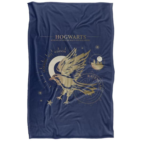 Harry Potter Learning, Wit, Wisdom Ravenclaw Blanket
