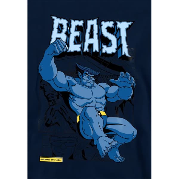 X-Men Barn/Kids Beast Comic Pull Over Hoodie