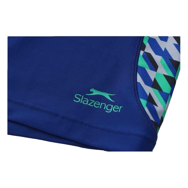 Slazenger Mens Geometric Pattern Swimming Trunks