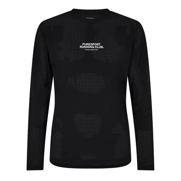 Puresport Herr Perforerad Långärmad Löpartröja