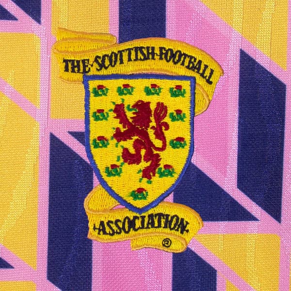 Scottish FA Herr 1990 Retro Pikétröja