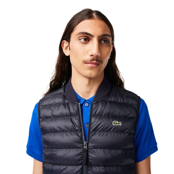 Lacoste Herr Logotyp Logotyp Gilet
