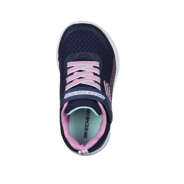 Skechers Flickor Microspec Diagonal Stripe Träningsskor