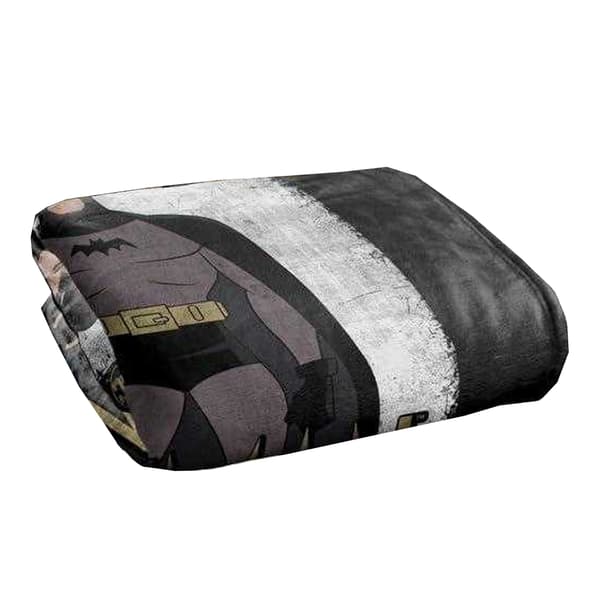 Batman Caped Crusader Cartoon Soft Touch Blanket