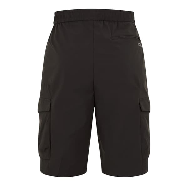 Boss Mens Solid Cargo Shorts