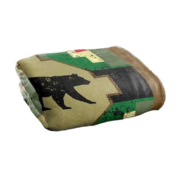JQ Licensing 2 Silky Bear Supersoft Blanket