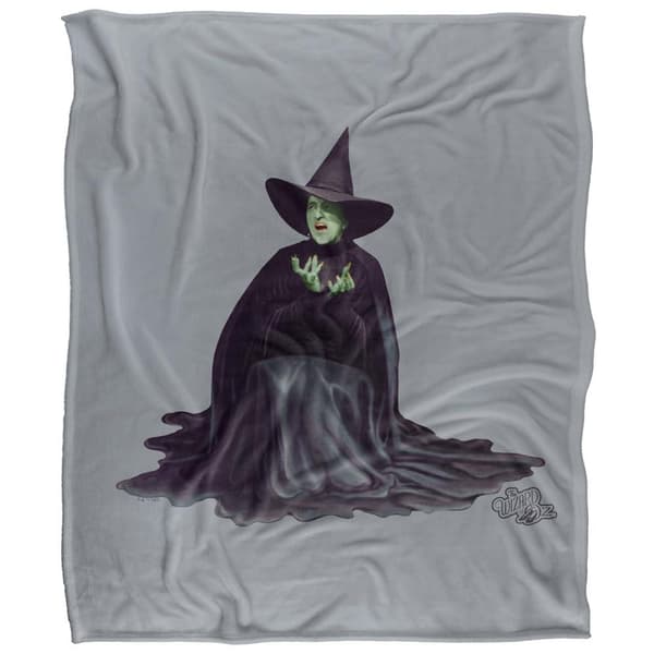 The Wizard Of Oz Wicked Witch Melting Soft Touch Blanket