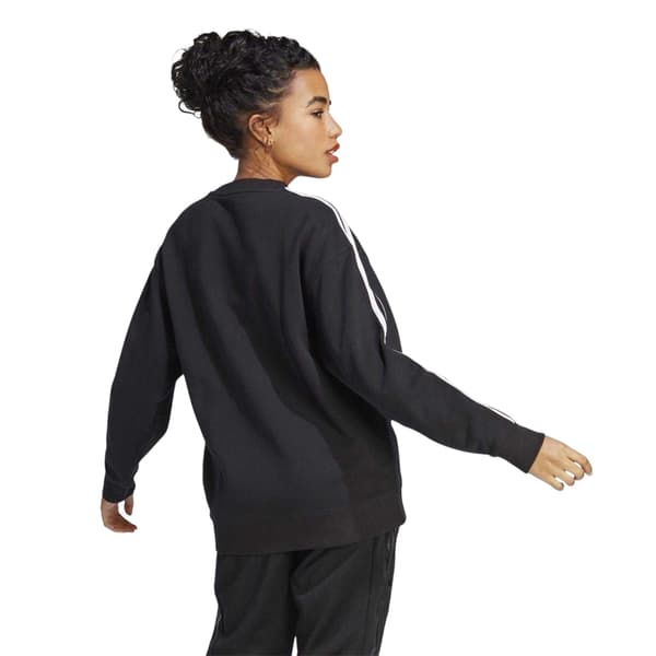 Adidas Dam Studio Lounge 3 ränder lös passform sweatshirt