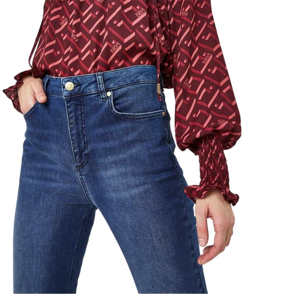 Biba Dam/Dam Jeans med utsvängda ben