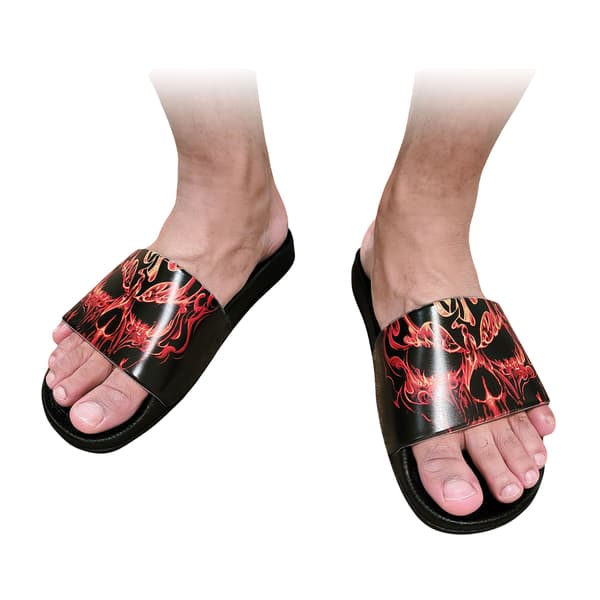 Spiral Direct Unisex Vuxen Skull Blast Sliders