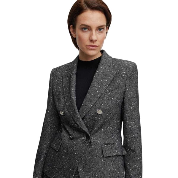 Boss Dam/Kvinnor Jocanah Speckle Regular Kostymjacka
