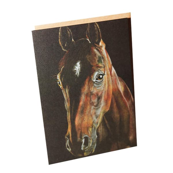 Deckled Edge Eureka! The Chestnut Greetings Card