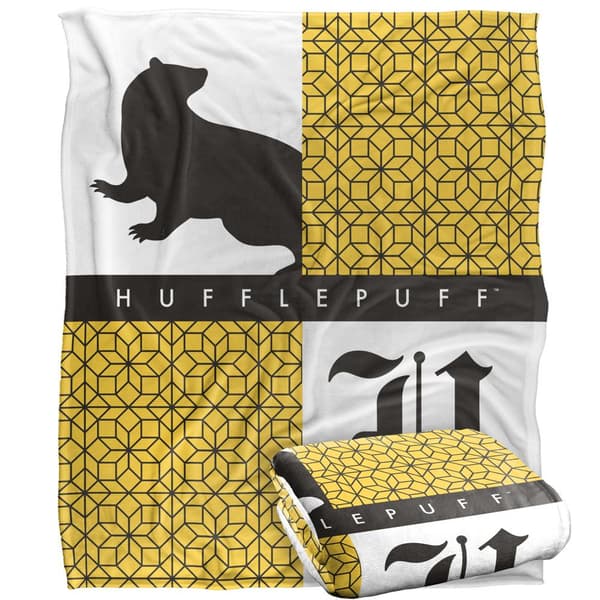 Harry Potter Hufflepuff Squares Filt