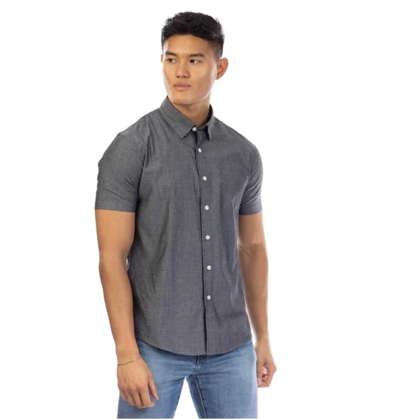 Peter Werth Mens Collared Regular Short-Sleeved Shirt