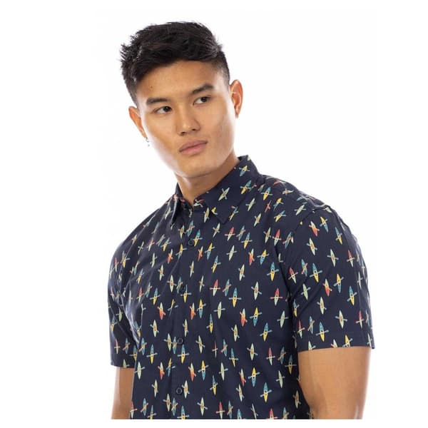 Peter Werth Mens Inman Button Detail Shirt