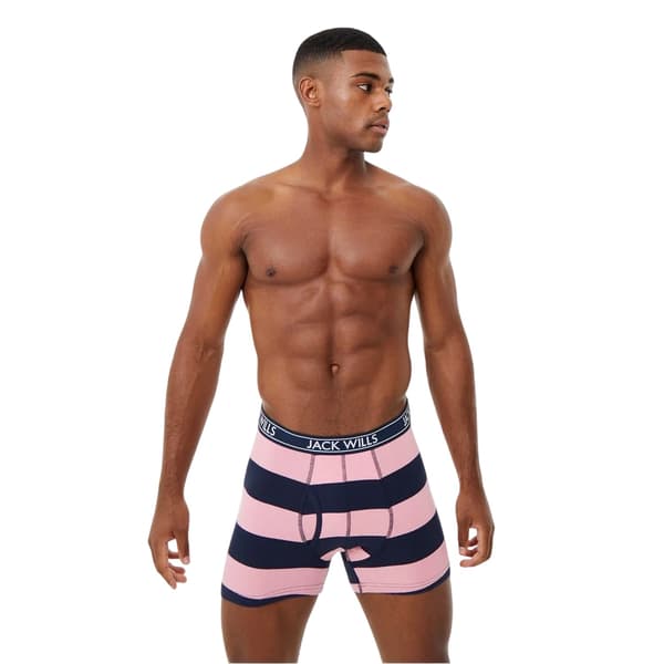 Jack Wills Herr Daundley Stripe Klassiska Boxertrosor (3-pack)