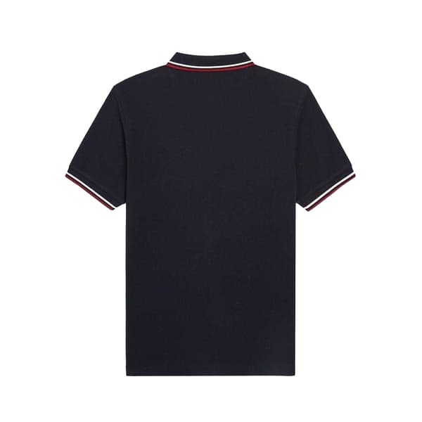 Fred Perry Långärmad Pikétröja för Herr