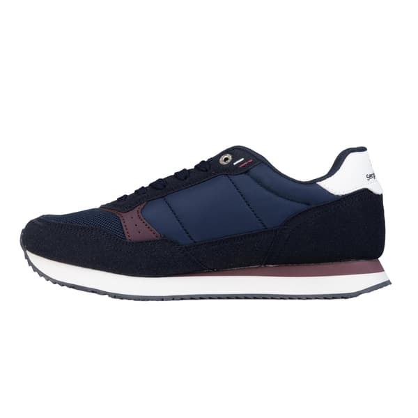 Sergio Tacchini Mens Monza Logo Low Cut Trainers