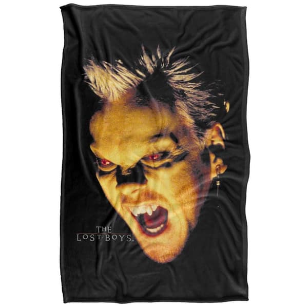 The Lost Boys David Large Face Soft Touch Blanket