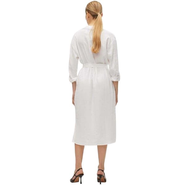 Vero Moda Dam Linn Midi Skjortklänning