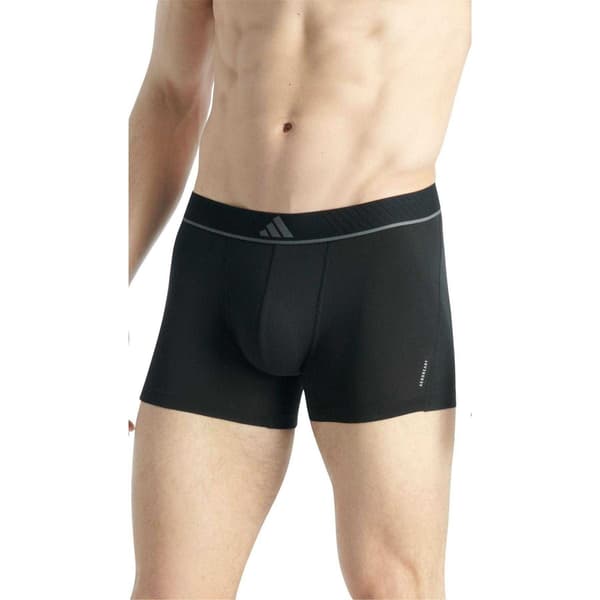 Adidas Mens Active Micro Flex Boxer Briefs (Pack of 3)