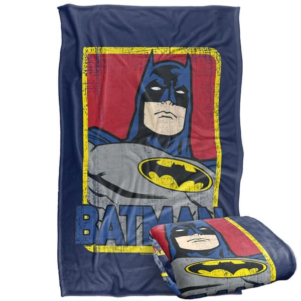 Batman Primary Supersoft Blanket
