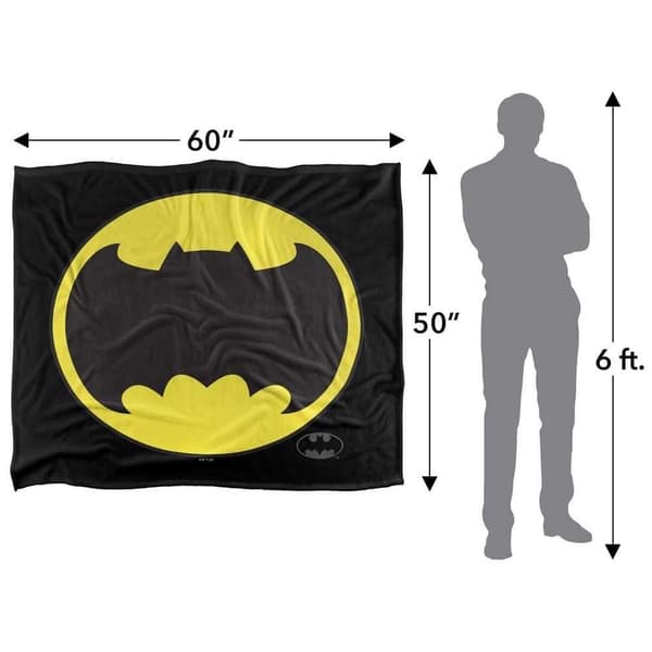 Batman Bat Logo Soft Touch Blanket