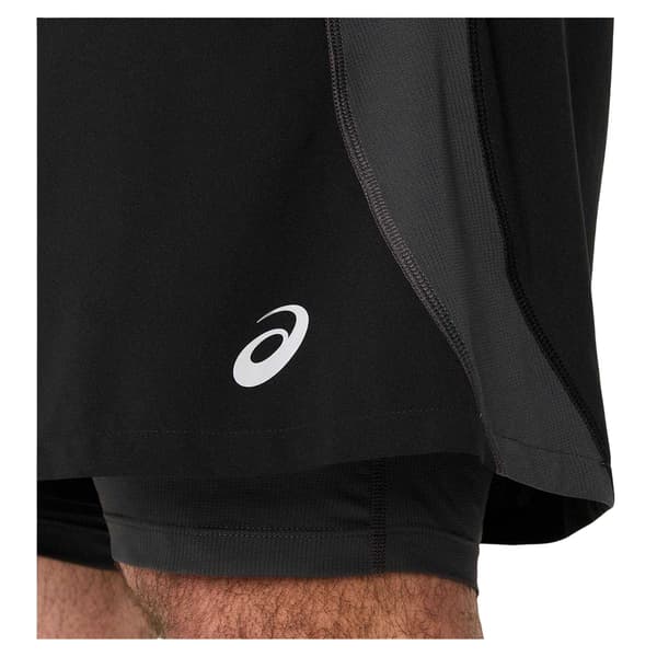 Asics Herr Road 2 i 1 Löparshorts